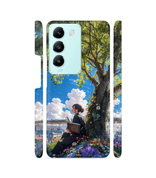 Landscape with Girl Vivo T3 (5G) Mobile Cover