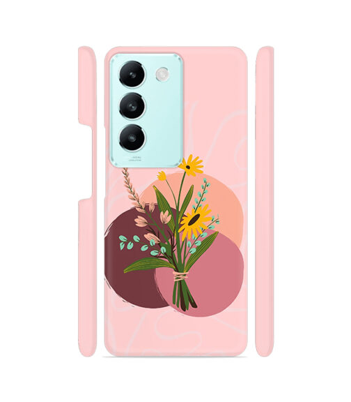 Sunflower Aesthetic Drawing Vivo T3 (5G) Mobile Cover