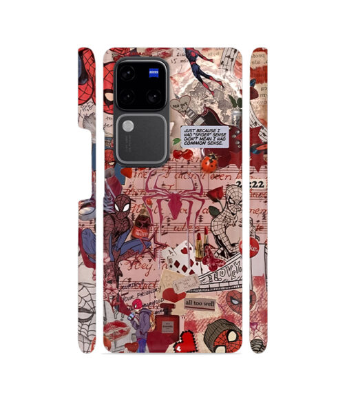 Spiderman Collage Vivo V30 (5G) Mobile Cover