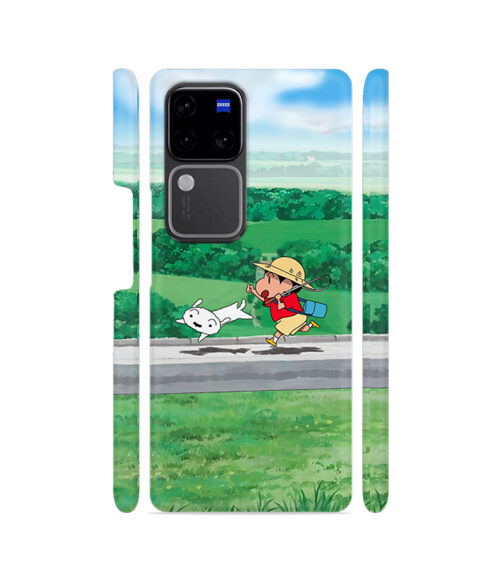 Shinchan in the Field Vivo V30 (5G) Mobile Cover