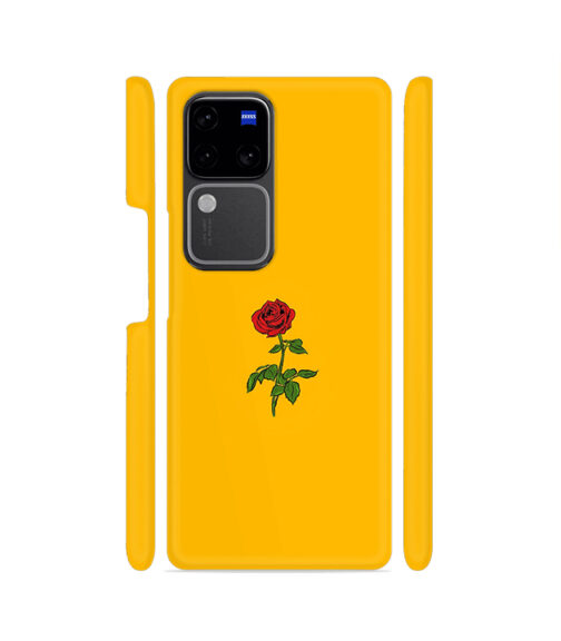 Single Rose Vivo V30 (5G) Mobile Cover