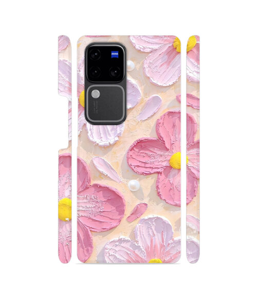 Pastel Paint Flowers Vivo V30 (5G) Mobile Cover