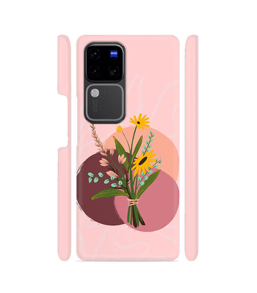 Sunflower Aesthetic Drawing Vivo V30 (5G) Mobile Cover