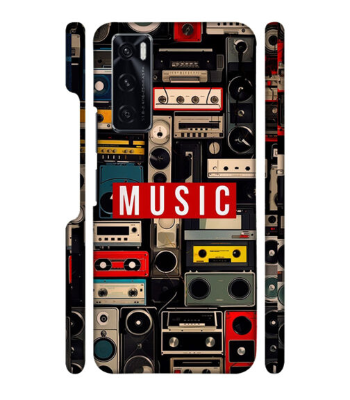 FM radio, speaker with vintage theme Vivo V20 SE Mobile Cover