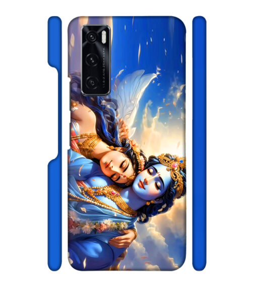 Shri radha krishna wonderful Ai genrated Vivo V20 SE Mobile Cover