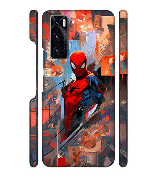 Spiderman graphics with mirror effect Vivo V20 SE Mobile Cover