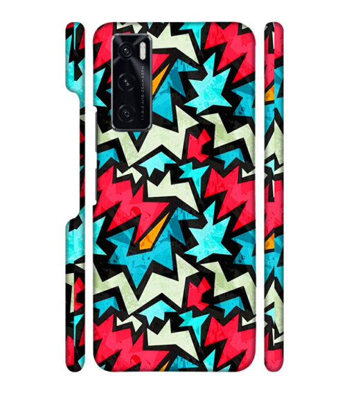 Colorfull background Vivo V20 SE Mobile Cover