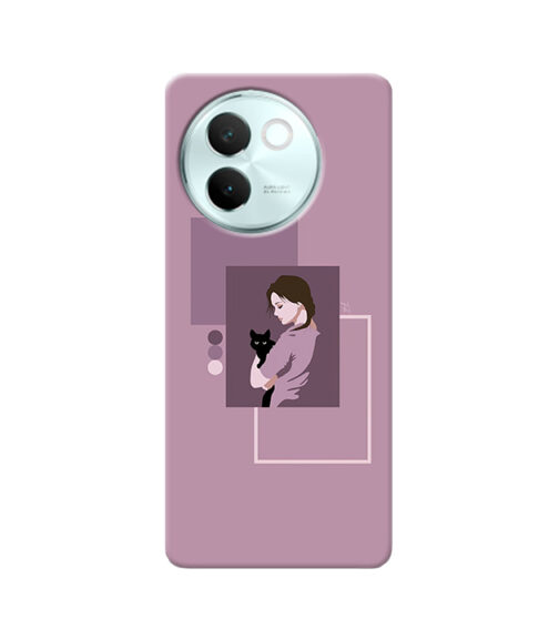 Pet Cat Cute Vivo V30 E Mobile Cover