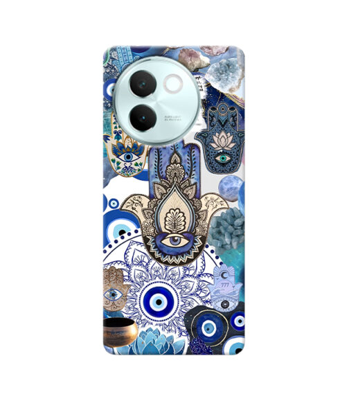 Evil Eye Collage Vivo V30 E Mobile Cover
