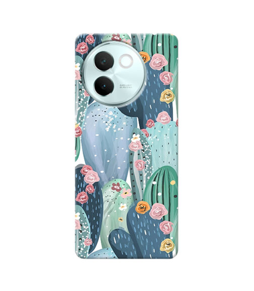 Cute cactus Vivo V30 E Mobile Cover