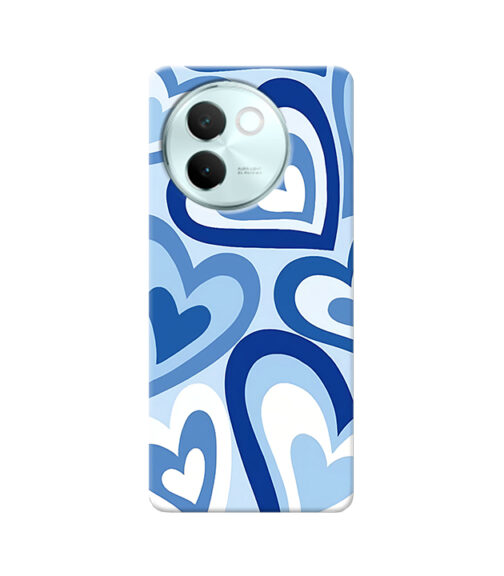 Blue Bliss Hearts Vivo V30 E Mobile Cover