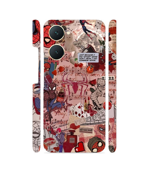 Spiderman Collage Vivo Y03 Mobile Cover