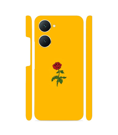 Single Rose Vivo Y03 Mobile Cover