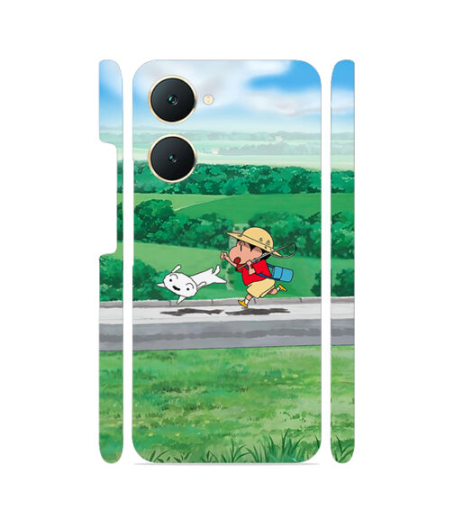 Shinchan in the Field Vivo Y03 Mobile Cover