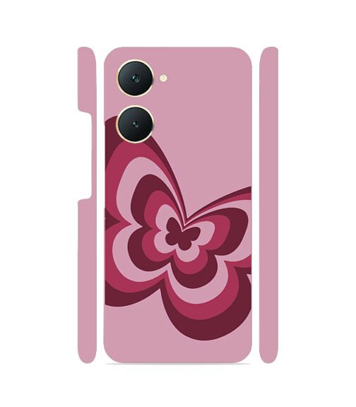 Y2K Butterfly Vivo Y03 Mobile Cover