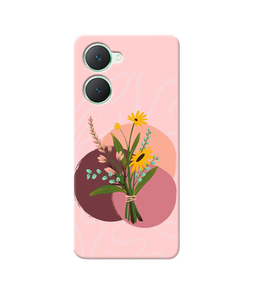 Sunflower Aesthetic Drawing Vivo Y18 Mobile Cover