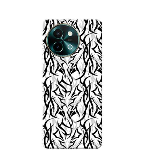 Black and White Pattern Vivo Y58 Mobile Cover