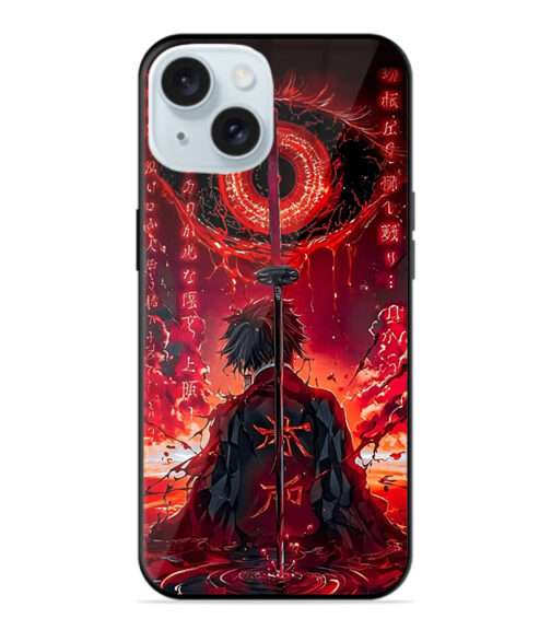 Demon Slayer Do or Die Premium Metal Mobile Cover