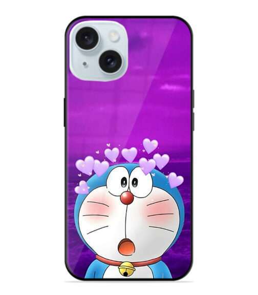 Cute Doraemon Premium Metal Mobile Cover