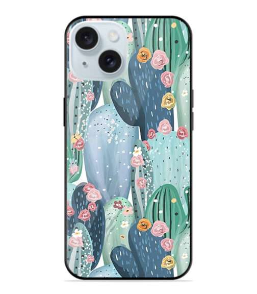 Cactus aesthetic Premium Metal mobile cover