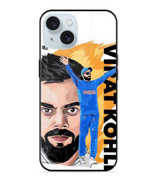 Virat Kohli Painting Mobile Cover