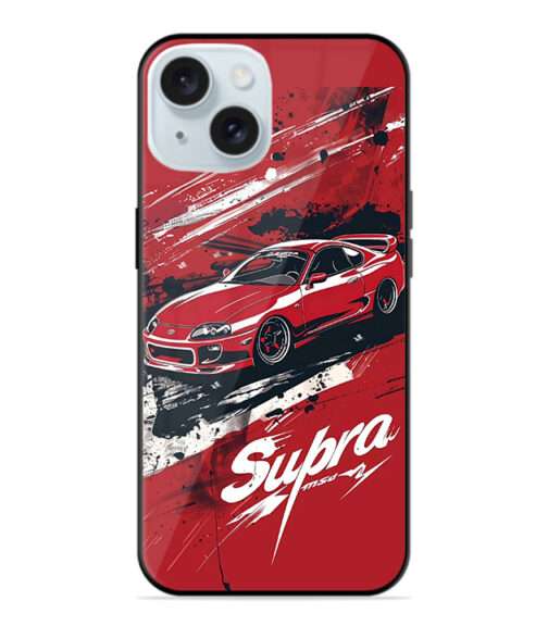 Supra car Premium Metal mobile cover