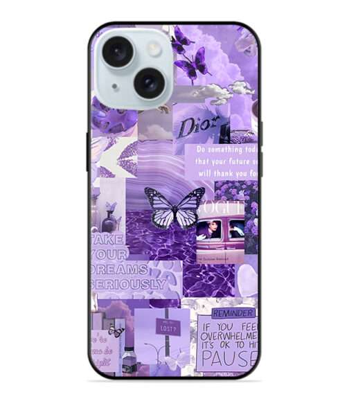 Reminders for you purple Premium Metal mobile cover