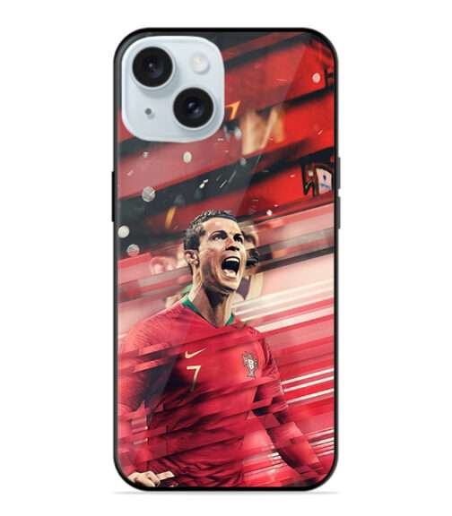 Ronaldo GOAT Premium Metal Mobile Cover