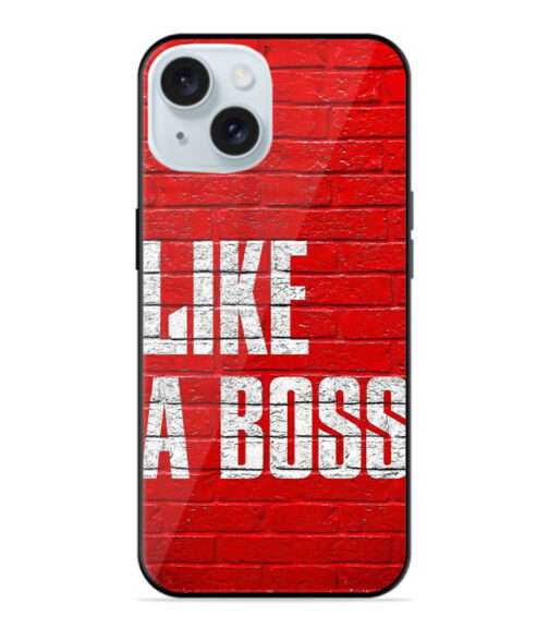 Like a Boss Premium Metal Mobile Cover