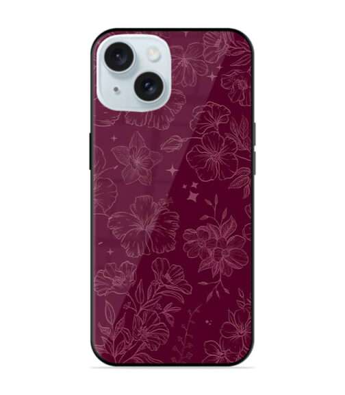 Crimson Petals Phone Case