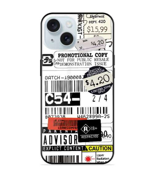 Cyberpunk Product Label Phone Case Cover