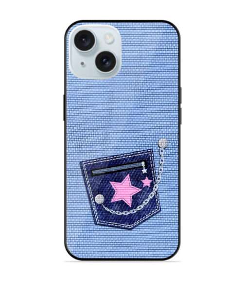 Denim Star Pocket Phone Case