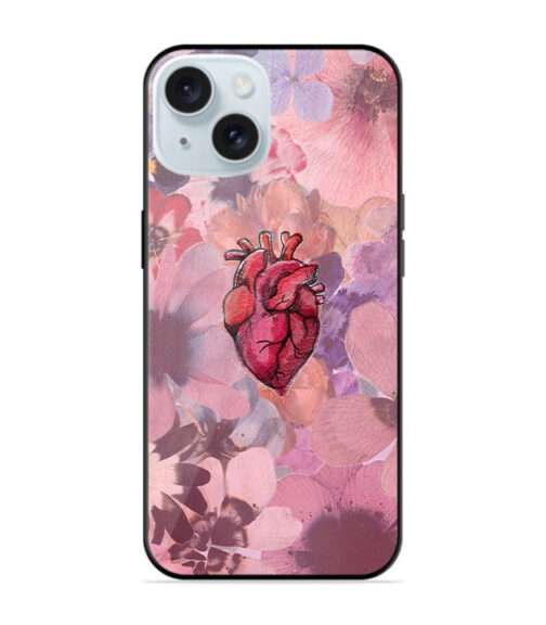 Floral Heartbeat Phone Case