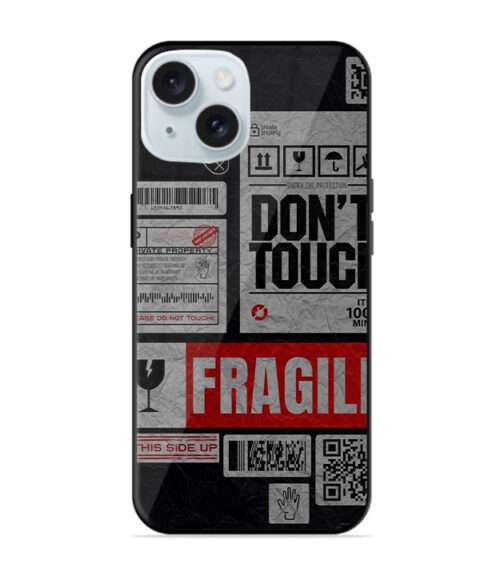 Fragile Warning Label Phone Case