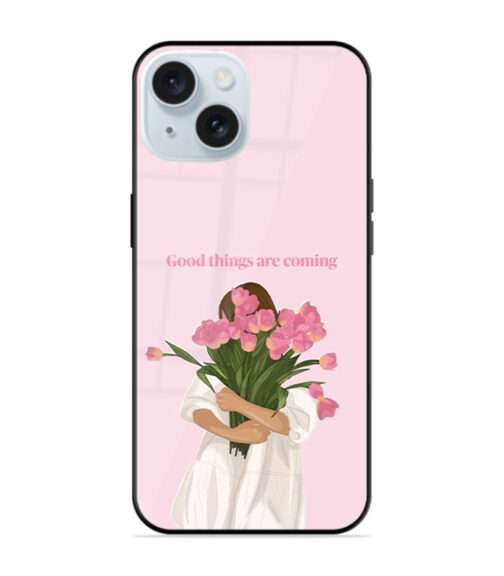 Good Things Are Coming Floral Phone Case