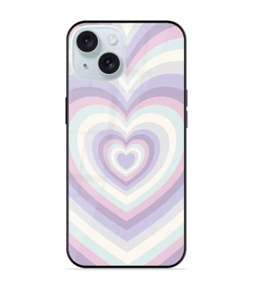 Pastel Hearts Waves Phone Case