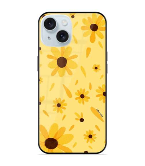 Sunny Daisy Pattern Phone Case