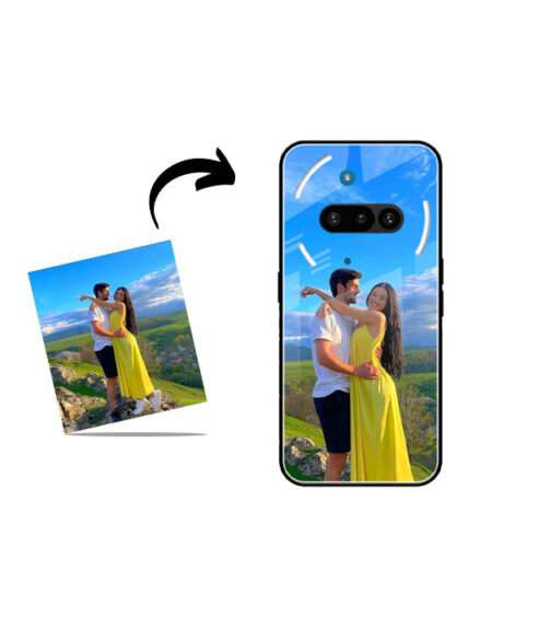 Customized Glass Case Nothing Phone 3A Mobile Cover