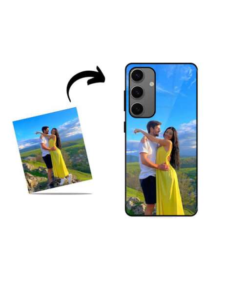 Customized Glass Case Samsung Galaxy A55 (5G) Mobile Cover