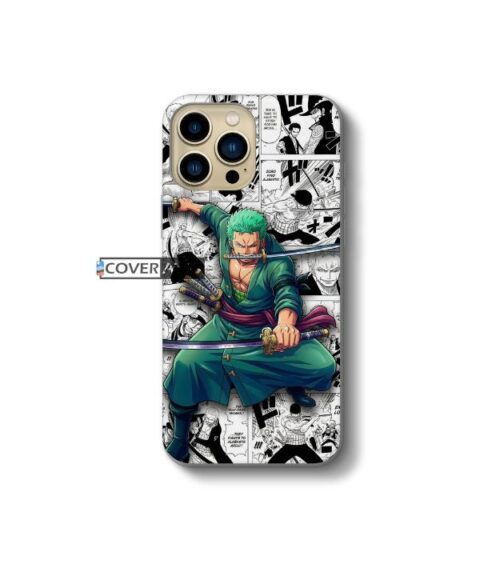 Three Sword Warrior Manga Art Mobile Cover
