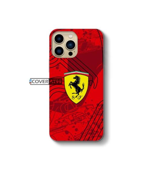 Speed Racing Shield Graphic Mobile Cover