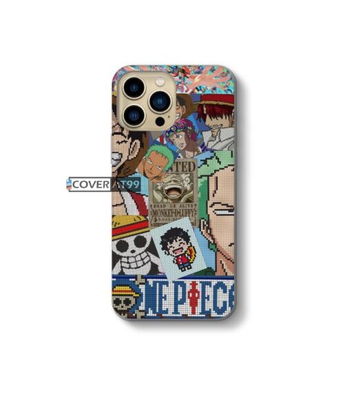 Pixel Anime Adventure Collage Mobile Cover