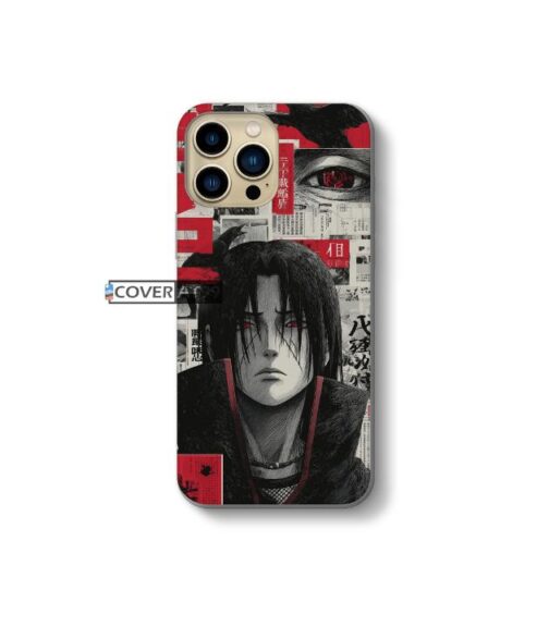 Dark Raven Warrior Anime Art Mobile Cover