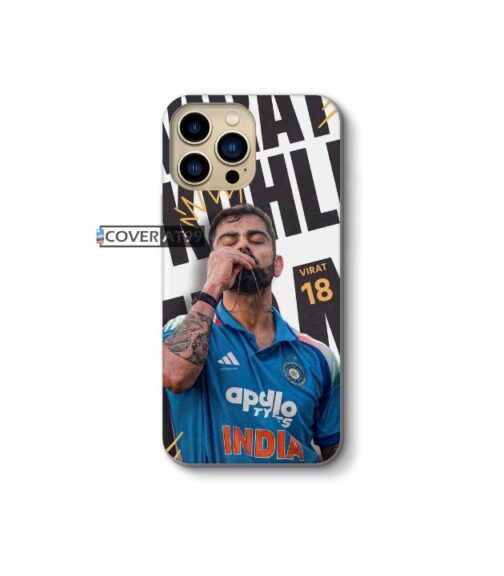 Champion Number 18 Cricket Tribute Mobile Cover