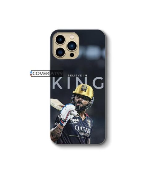 Believe in the King Cricket Tribute Mobile Cover