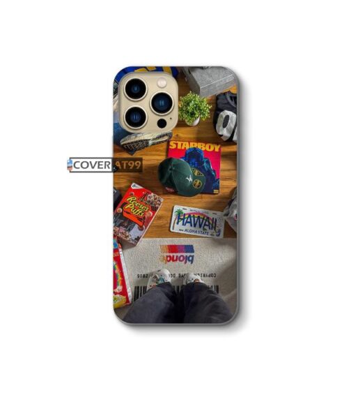 Streetwear Lifestyle Flatlay Aesthetic Mobile Cover