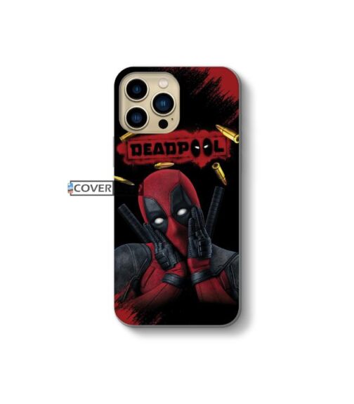 Masked Antihero Comic Style Mobile Cover