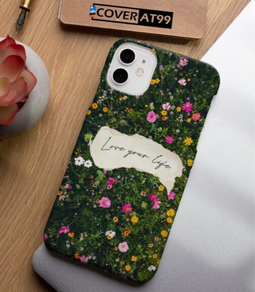 Love Your Life Meadow Mobile Cover